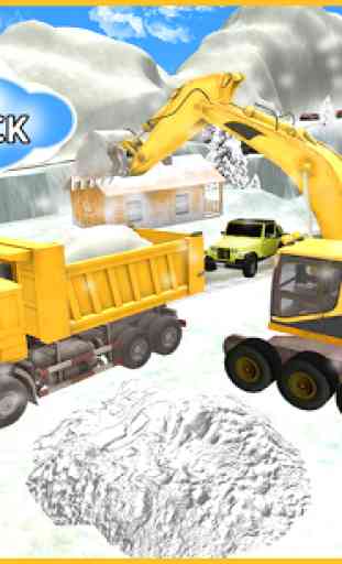 Snow Plow Truck Driver Sim 3D 2