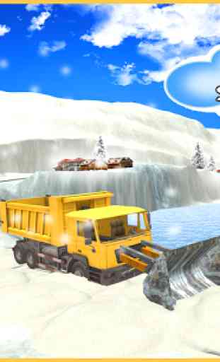 Snow Plow Truck Driver Sim 3D 4