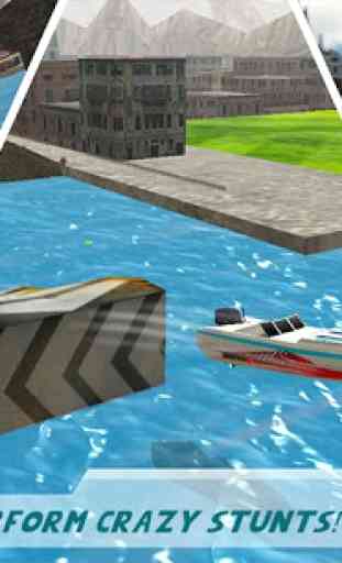Speed Boat Racing Stunt Mania 2