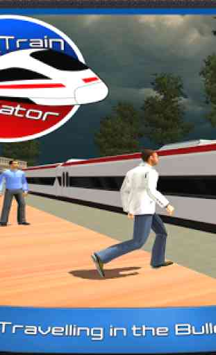 Speed Bullet Train Drive 3D 4