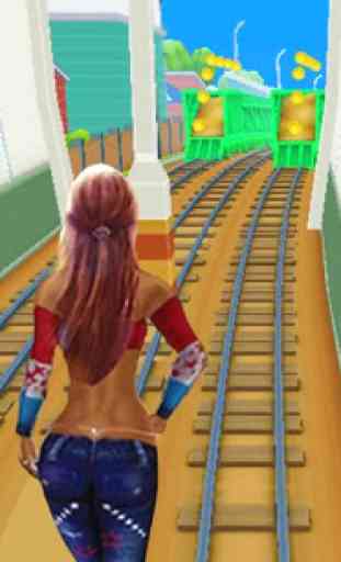 Subway Run Train Game 4
