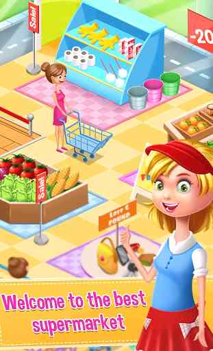 Supermarket Manager Kids Games 3