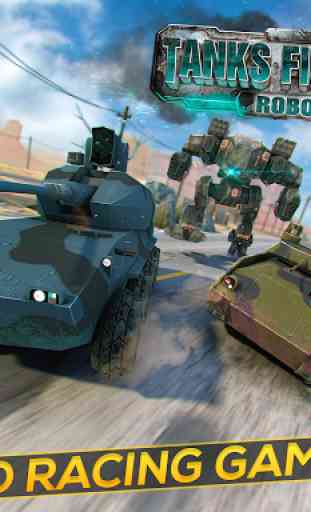 Tanks Fighting Robots Battle 4