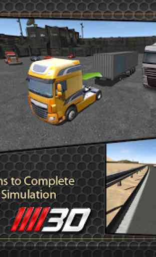 Truck Driver Highway Race 3D 1