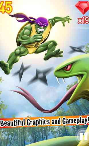 Turtle Ninja Jump 3