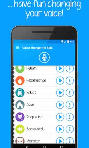 Voice changer for kids 2