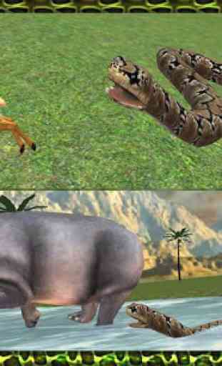 Wild Anaconda Snake Attack Sim 1