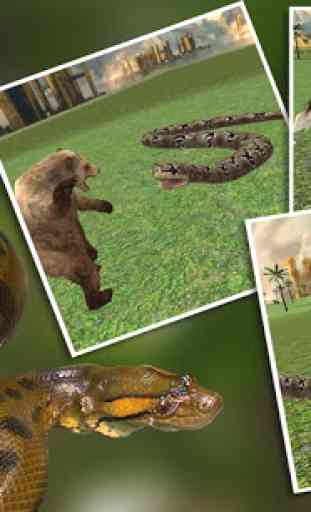 Wild Anaconda Snake Attack Sim 2