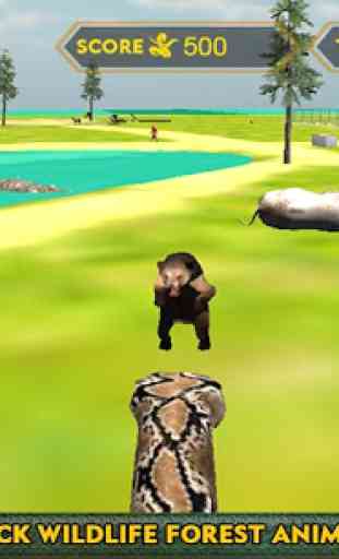 Wild Forest Snake Attack 3D 1
