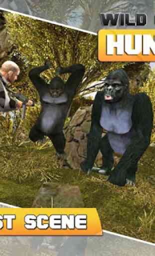 Wild Gorilla Animal Hunting 3D 4