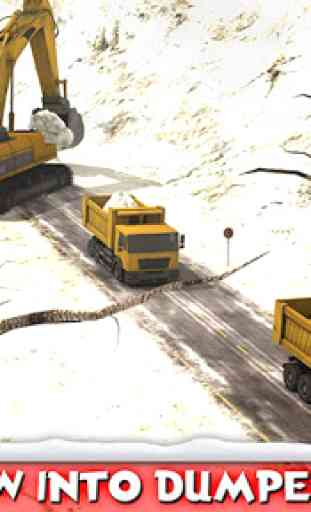 Winter Snow Plow Truck Driving 4