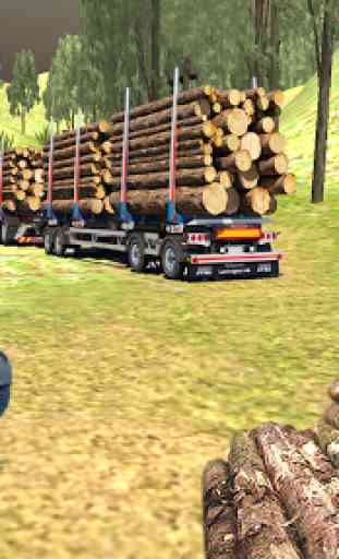 Wood Cargo Transporter 3D 1