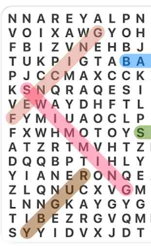 Word Search Games in english 2