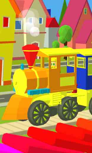3D Toy Train Game For Kids 1