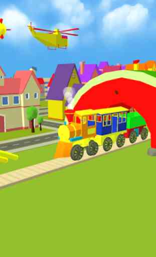 3D Toy Train Game For Kids 2