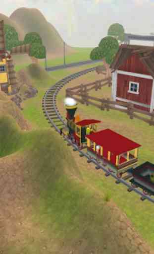 3D Train Game For Kids 2
