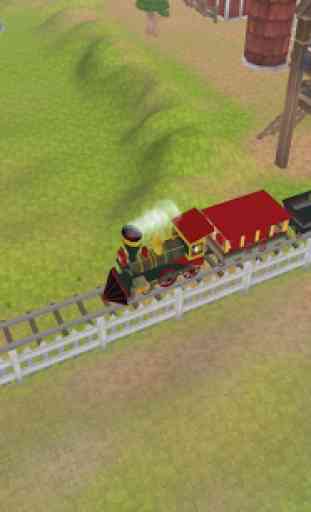 3D Train Game For Kids 3