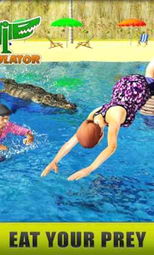 Angry Crocodile Attack Sim 3D 2
