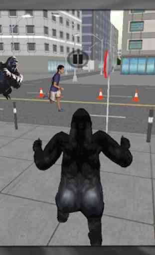 Angry Gorilla City Rampage 3D 2