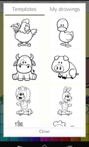 Animals coloring book 3