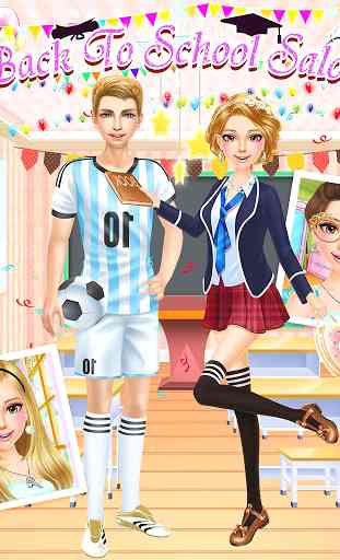 Back To School Salon:girl game 1