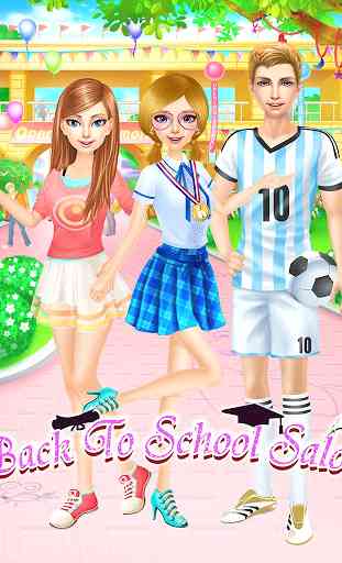 Back To School Salon:girl game 3