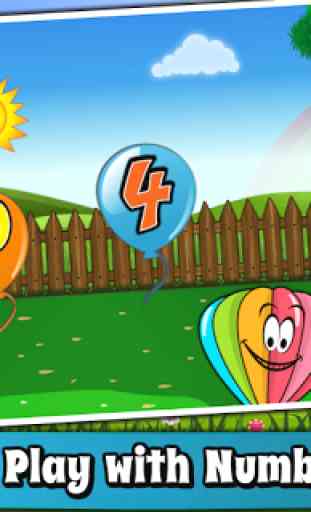 Balloon Pop Kids Learning Game 4