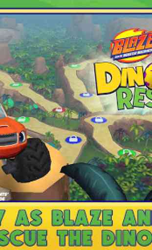 Blaze Dinosaur Egg Rescue Game 1