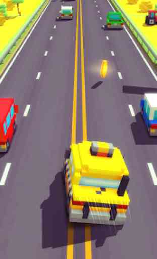 Blocky Highway: Traffic Racing 2