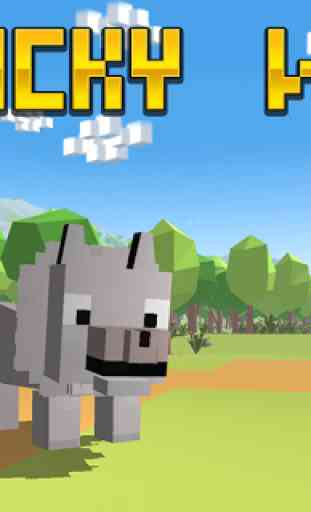 Blocky Wolf Simulator 1