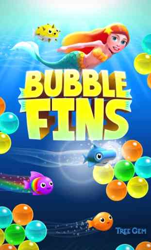 Bubble Fins - Bubble Shooter 1