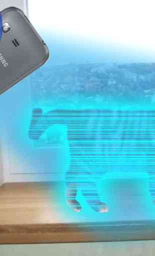 Cats 3D Hologram Simulator 1