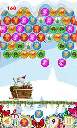 Christmas games Bubble Shooter 2
