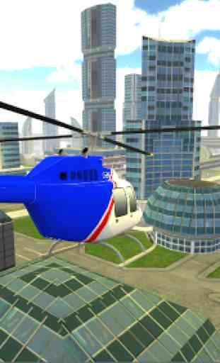 City Helicopter Simulator Game 3