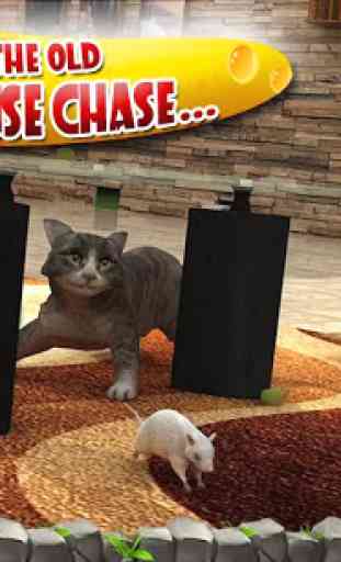 Crazy Cat vs. Mouse 3D 4