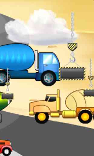 Diggers and Truck for Toddlers 4