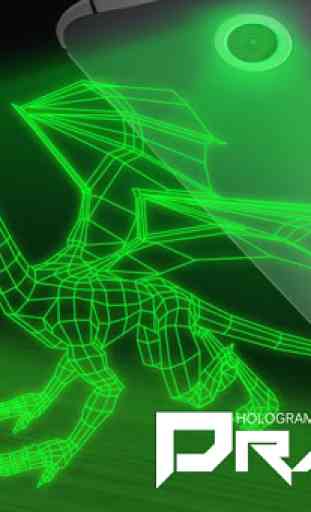 Dragon hologram laser camera 1