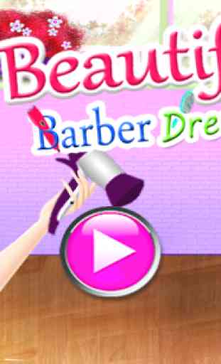 Dress up barber girls games 1
