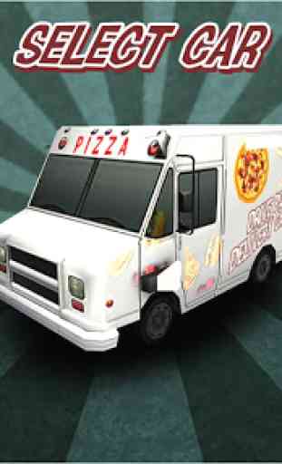 Drive Pizza Delivery Car 3D 2