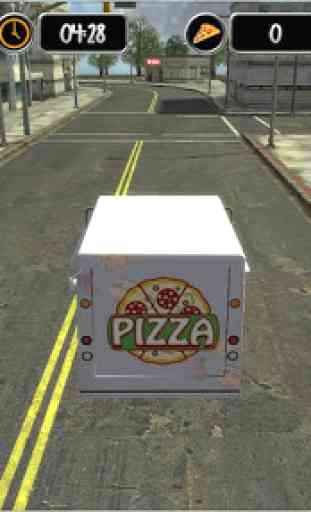 Drive Pizza Delivery Car 3D 3