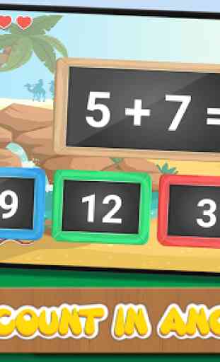 Educational game for kids math 4