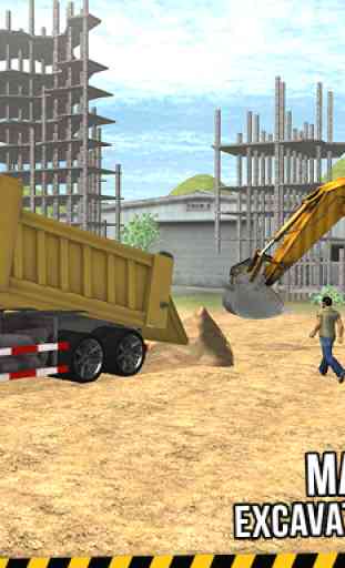 Excavator Crane Simulator 3D 2