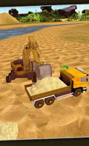Excavator Simulator River Sand 3