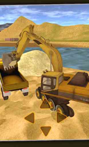 Excavator Simulator River Sand 4