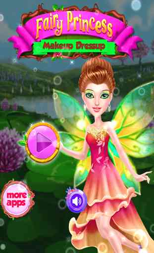 Fairy Princess Makeup Dressup 1