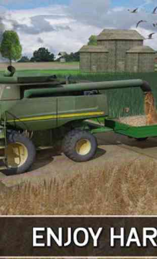 Farm Combine Tractor Simulator 2