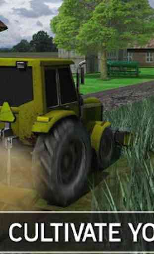 Farm Combine Tractor Simulator 4