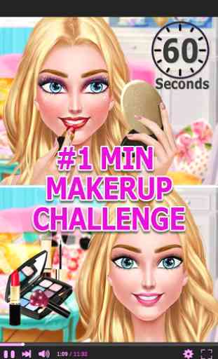 Fashion Blogger - 1 Min Makeup 1