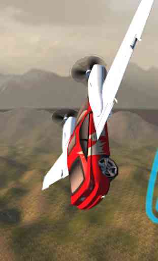 Flying Car Free: Mountain Fly 4