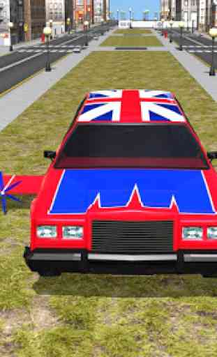 Flying Limo Car Driving Fever 3